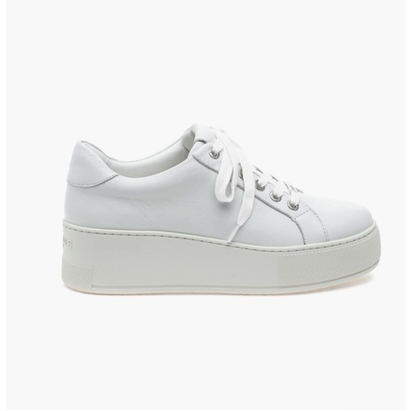 J/SLIDES Shoes - NWT J/SLIDES MAYA White Leather Sneaker